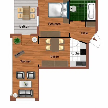 Haus Wenden 4 アパート Ostseebad Kühlungsborn