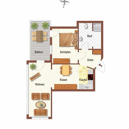 Haus Wenden 4 Apartment Kuehlungsborn